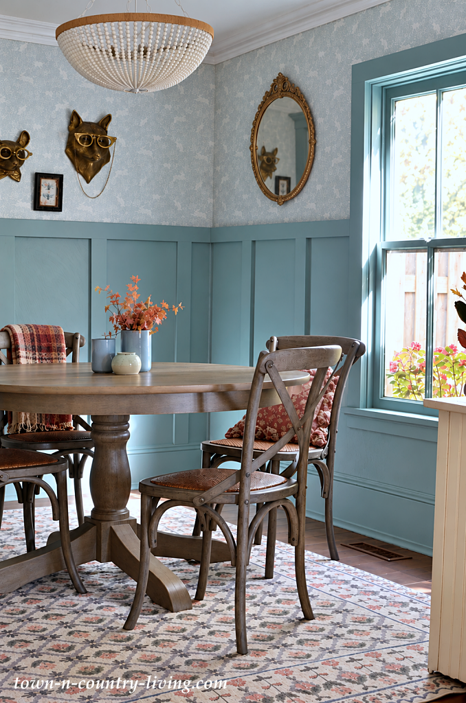 My simple dining room with board and batten