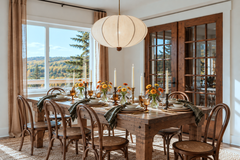 Thanksgiving dining room