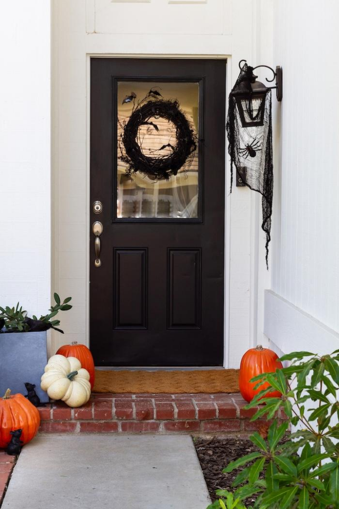halloween porch