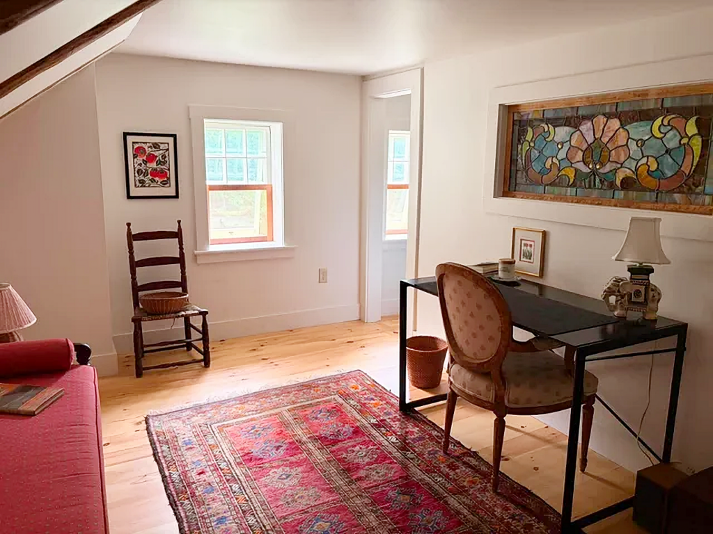 home office in historic Vermont home