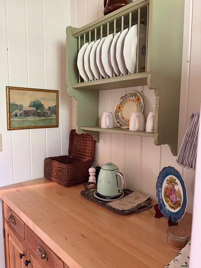 updated pantry in historic home