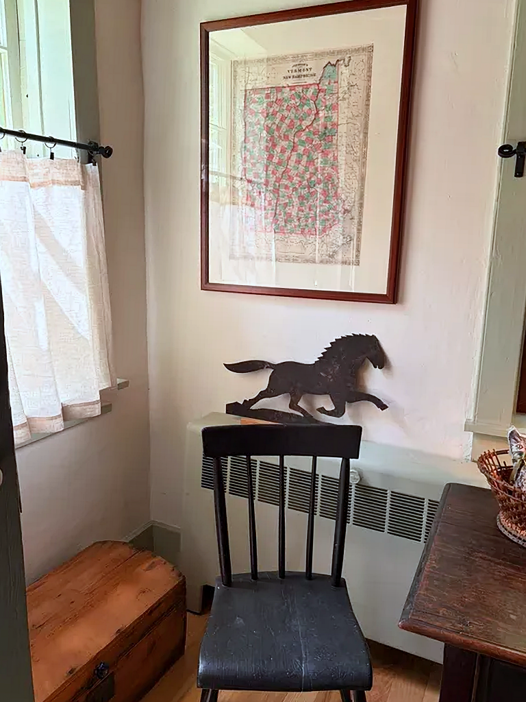 Entryway of historic Vermont home