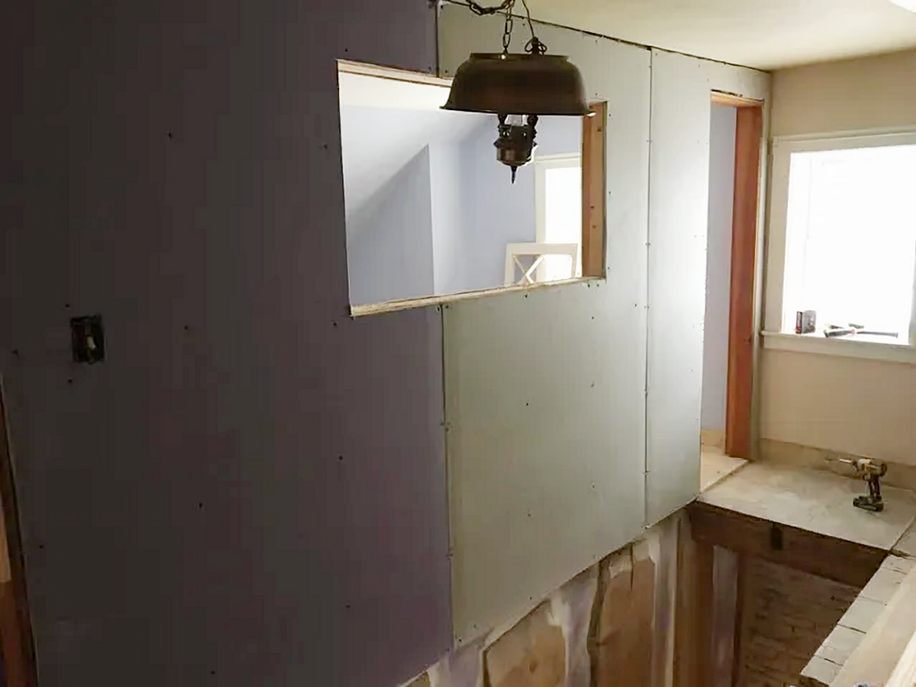 old house stairway renovation